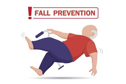 senior falling